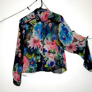 Floral blouse